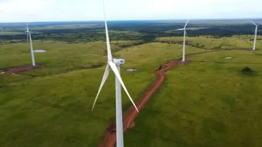Parque Eólico Coxilha Negra fica localizado no Rincão de Artigas.
