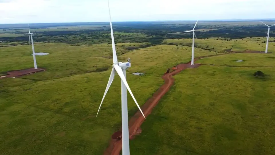 Parque Eólico Coxilha Negra fica localizado no Rincão de Artigas.