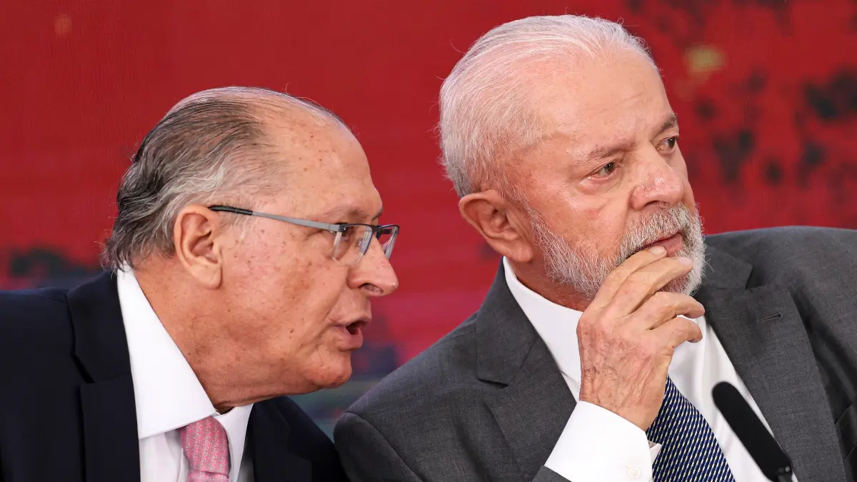 Lula e Alckmin