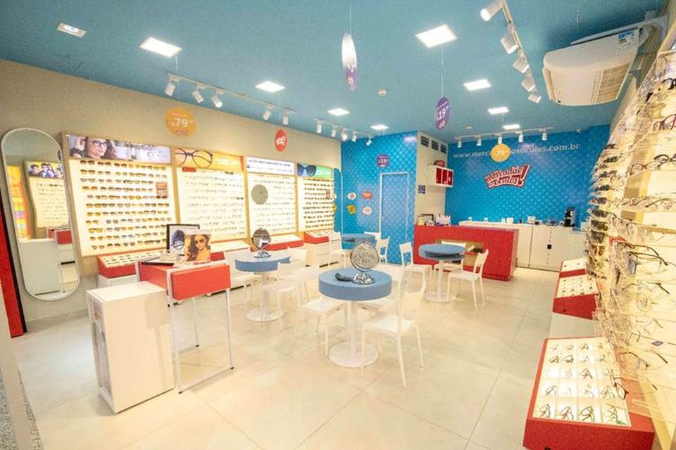 Mercadão dos Óculos tem mais de 700 lojas em todo o Brasil.
