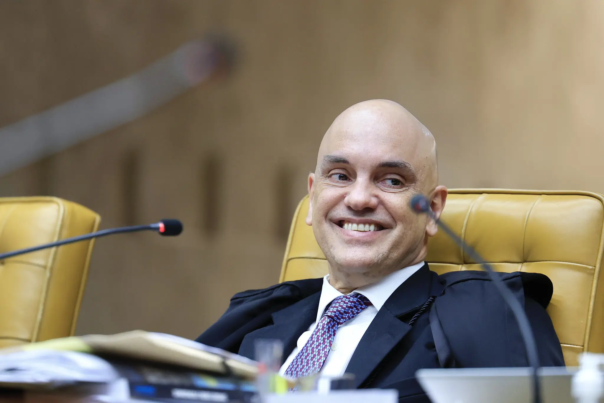 Moraes vai a jogo do Corinthians horas após sofrer sanção dos EUA