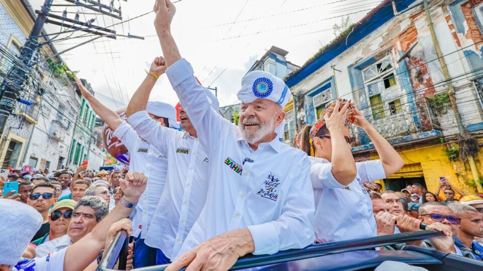Lula lidera pesquisa eleitoral a presidente na Bahia