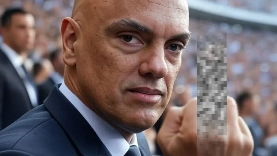 ALEXANDRE DE MORAES DEDO DO MEIO