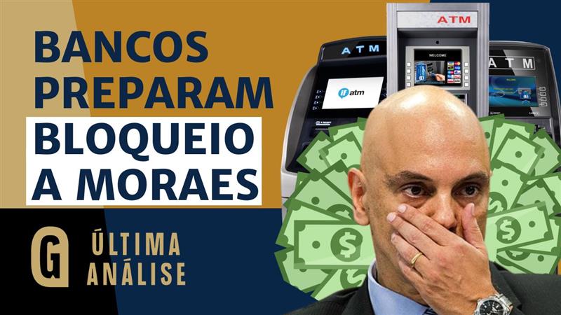 No programa Última Análise desta quinta-feira (31), convidados debatem como punições de Lei Magnitsky a Alexandre de Moraes podem levar ministro a bloqueio de contas inédito.