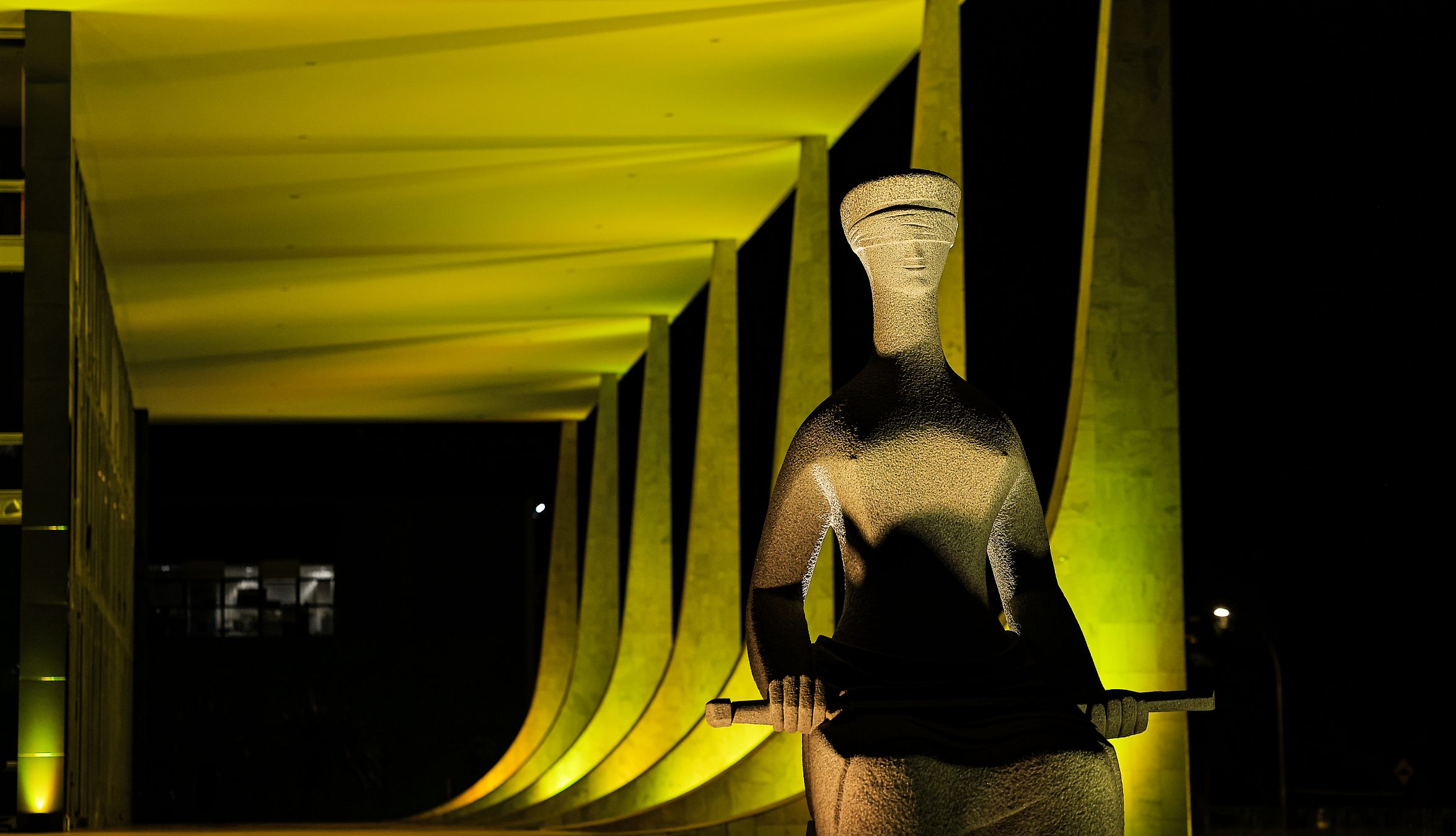 Fachada do Supremo Tribunal Federal.