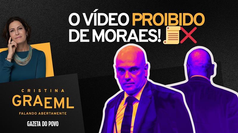 O programa Falando Abertamente Cristina Graeml relembra falas antigas do ministro Alexandre de Moraes que hoje ele mesmo ignora.