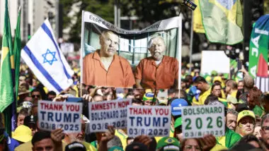 Fotos manifestações Alexandre Moraes