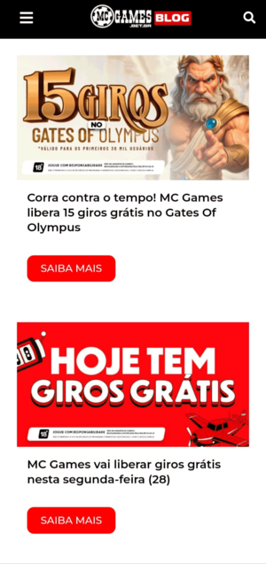 Missões promocionais da MC Games