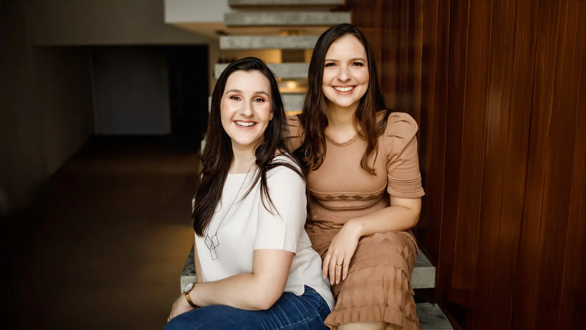 Arquitetas Mabili Ronqui e Janaina Nichele