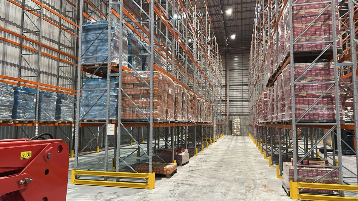 Novo centro de distribuição da Papapá fica em Pinhais.