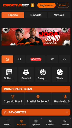 Exemplo da plataforma que mais paga chamada Esportivabet