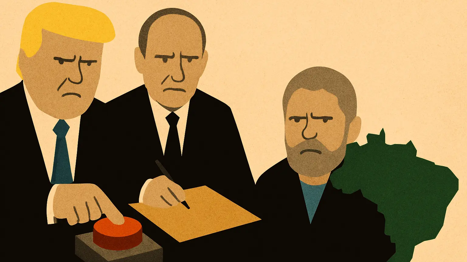 Para asfixiar Moscou, Trump pode retaliar países que negociam com a Rússia, de quem o Brasil compra muito diesel e fertilizante.