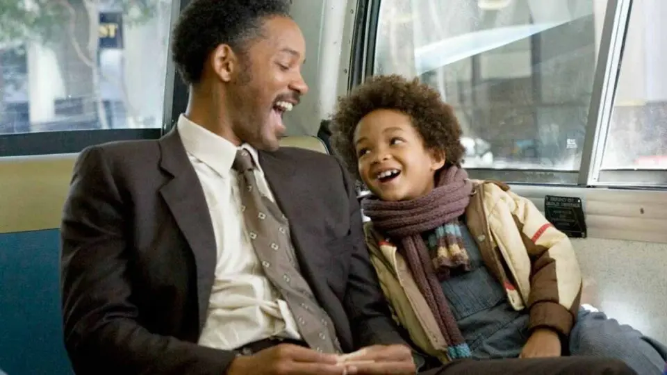 Em "À Procura da Felicidade", Will Smith contracena com o filho
