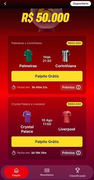 Captura de tela da SuperSeis, oferta acessada com o cupom Superbet