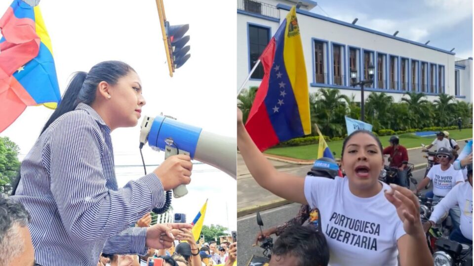 María Oropeza: há 1 ano presa por defender a liberdade