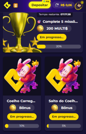 missões do coelho multibet