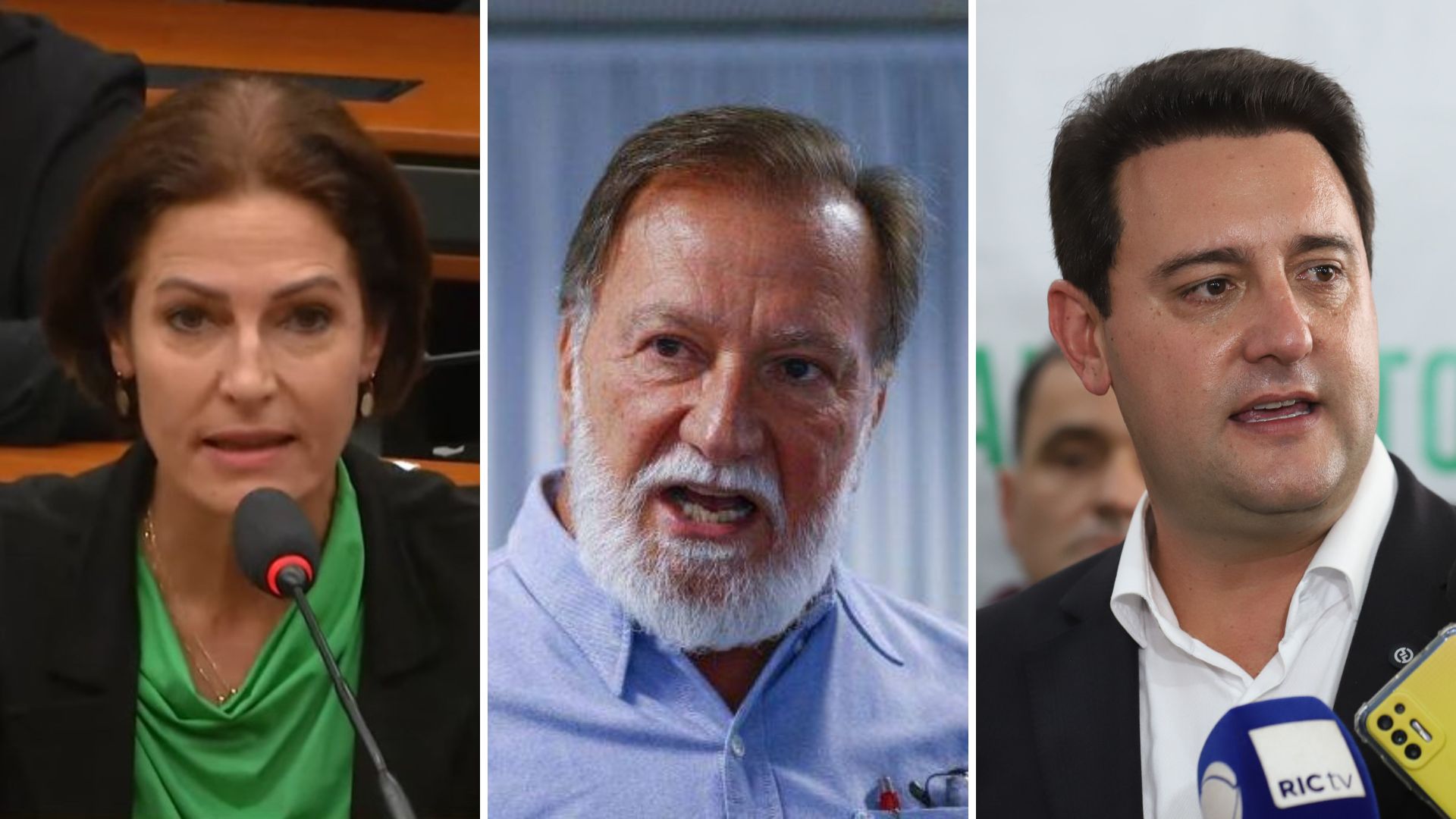 Cristina Graeml, Osmar Dias e Ratinho Junior foram os mais citados para o Senado em Curitiba.