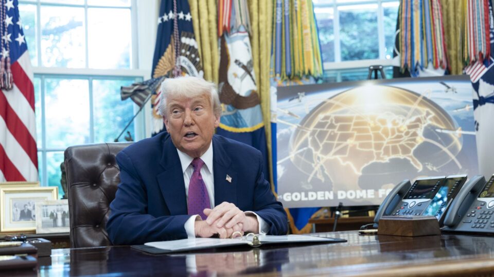 Satélites, mísseis e lasers: Trump revela detalhes do “Domo de Ouro” com quatro camadas de defesa