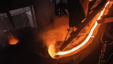 A cidade de Sete Lagoas lidera a produção nacional de ferro-gusa