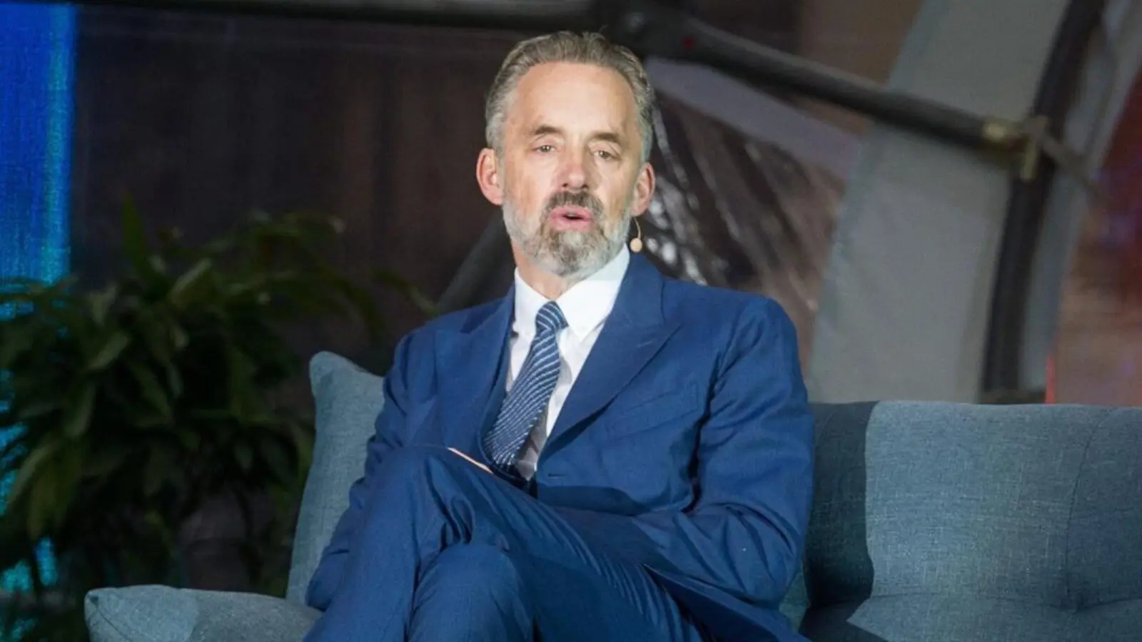 Jordan Peterson, fotografado durante evento na Hungria em 2019: agenda cancelada.