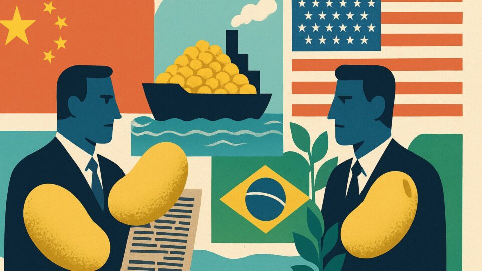 Trump declara guerra por mercado chinês dominado pelo Brasil