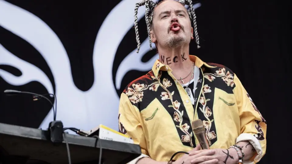Mike Patton (Mr. Bungle) no Copenhell Rock and Metal Festival, em Copenhague, Dinamarca