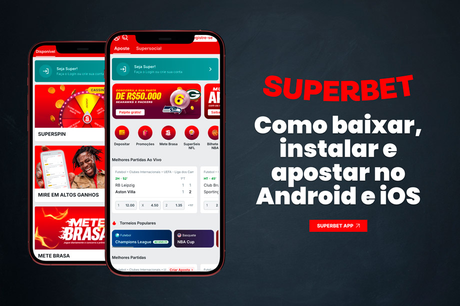 Veja como baixar, instalar e apostar no app da Superbet no Android e iOS