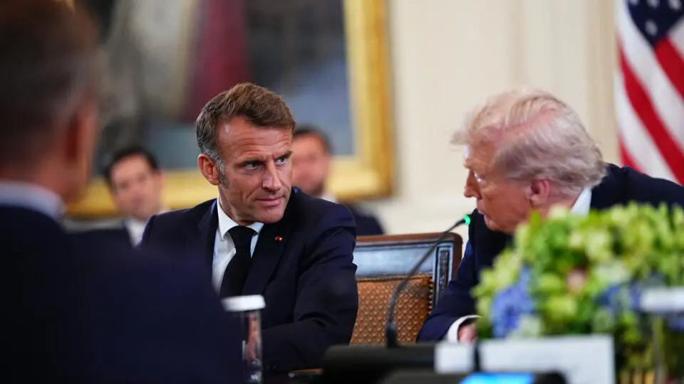 macron trump putin