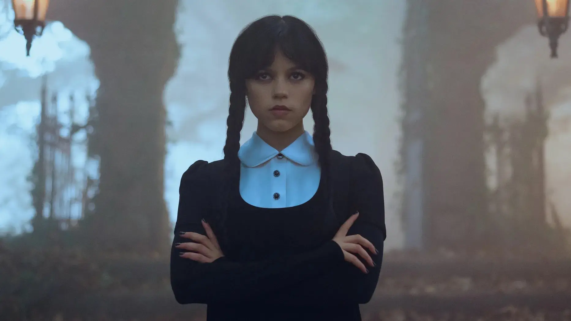 Jenna Ortega interpreta Wandinha na série da Netflix