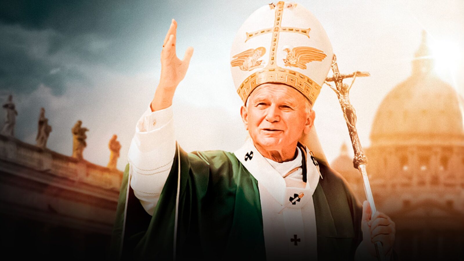 O filme celebra a figura de João Paulo II e a influência do pontífice no colapso dos regimes comunistas na Europa