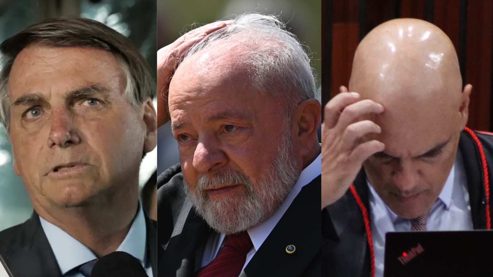 Jair Bolsonaro, Lula e Alexandre de Moraes: levantamentos mostram os impactos do “tarifaço” de Donald Trump e a prisão domiciliar do ex-presidente no debate digital