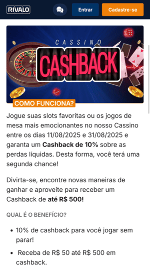 Oferta para Fortune Tiger na Rivalo