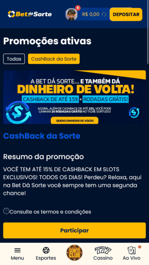 Oferta para Fortune Tiger na BetdaSorte