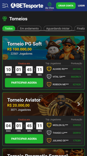 Oferta para Fortune Tiger na Betesporte