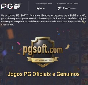 Sistema de RNG utilizado pela PG Soft