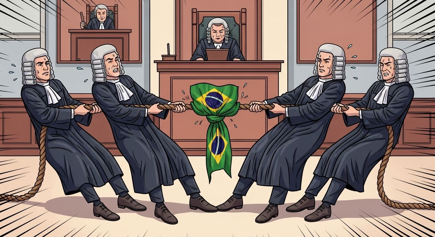 Juízes encaram o direito como ferramenta para mudar a sociedade, mas cada um quer mudar a sociedade na direção que acha melhor.