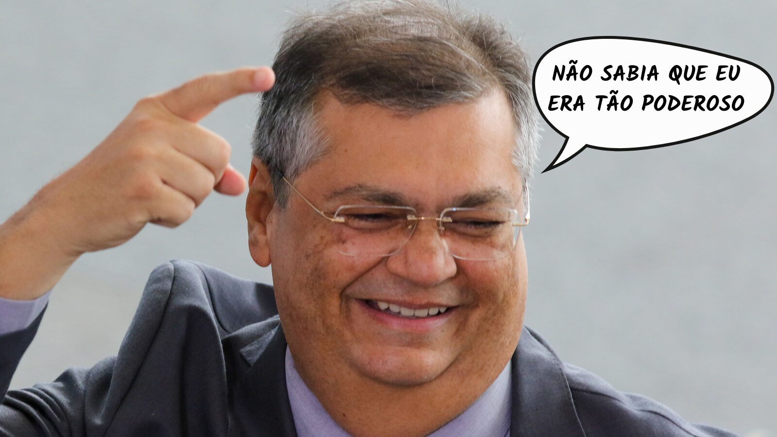 Flávio Dino: piada com incertezas causadas pela Lei Magnistky.