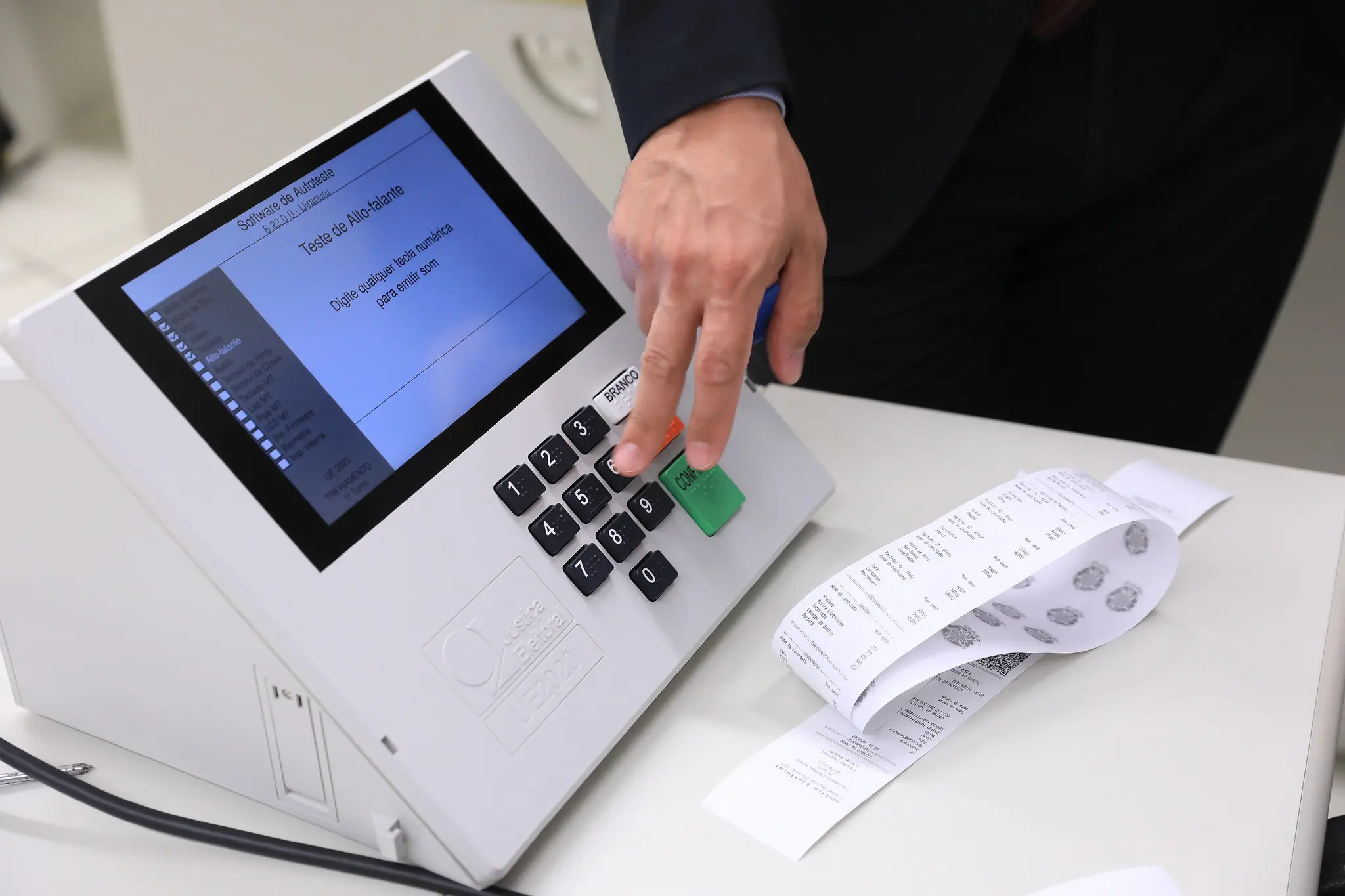 voto impresso código eleitoral Senado