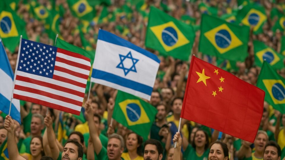 Imagem dos EUA e Israel piora enquanto que China e Argentina melhoram entre brasileiros, diz Quaest