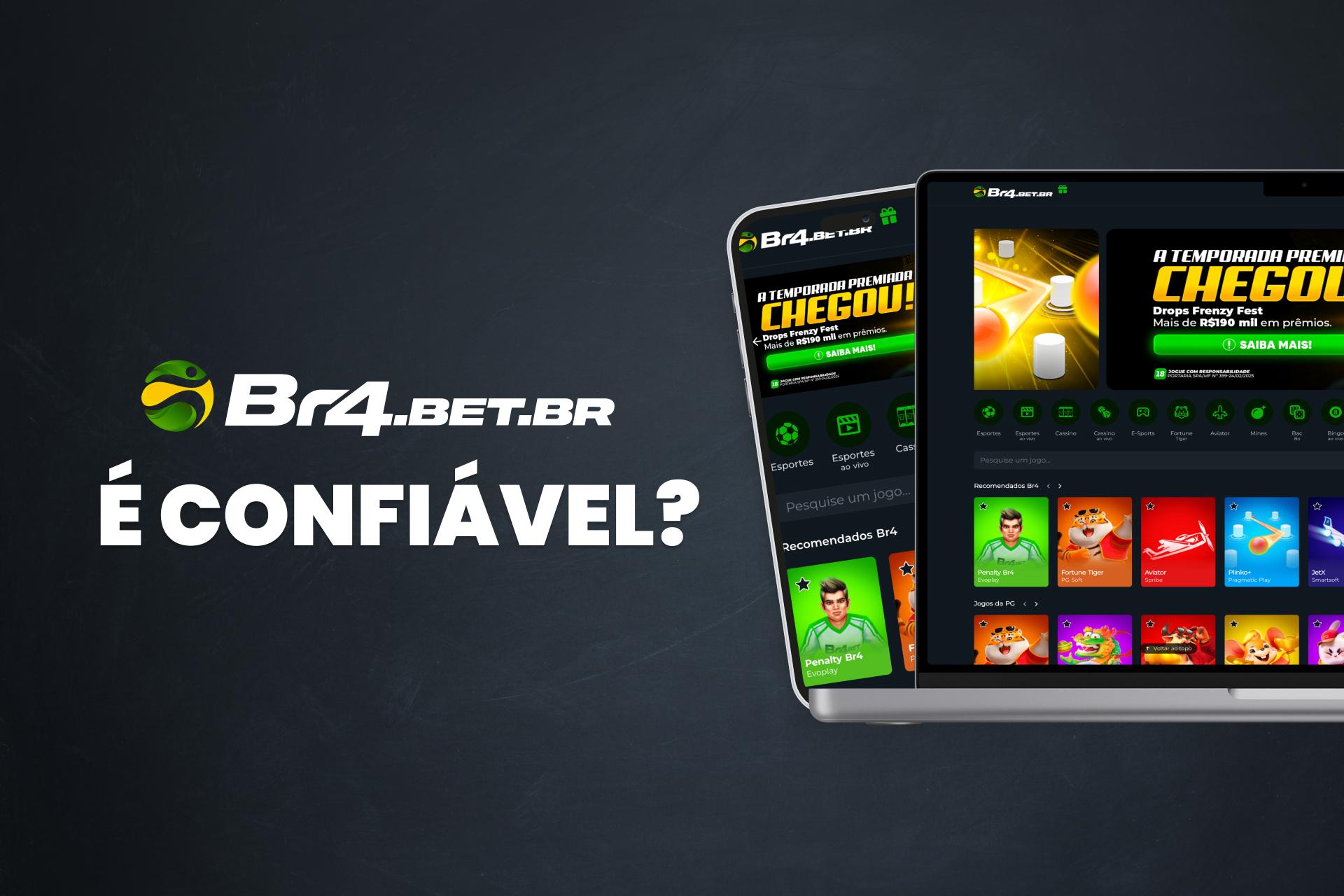 Testamos a Br4bet para saber se é confiável.