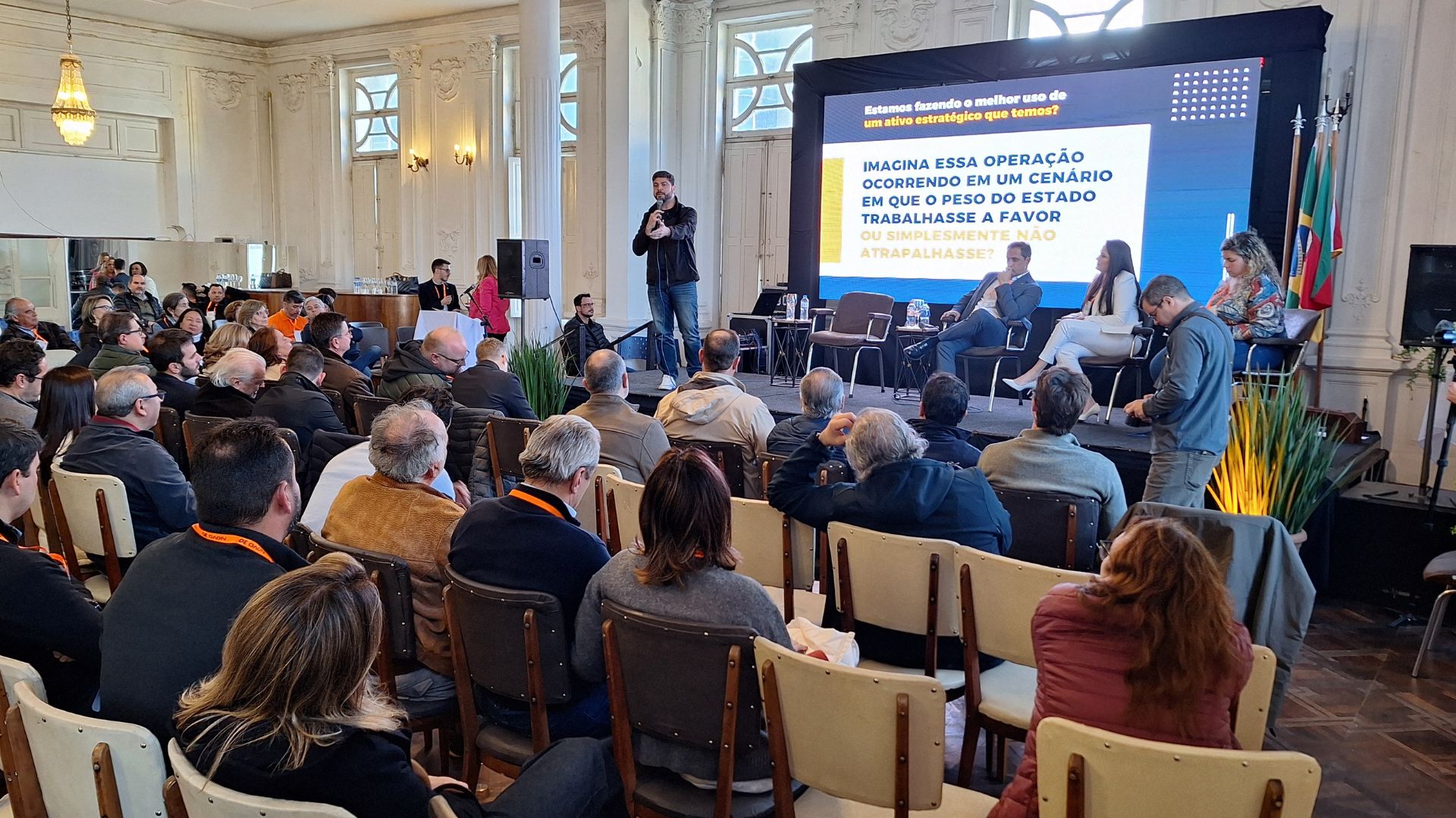 Evento realizado pelo Novo em Uruguaiana (RS) destacou necessidade de liberdade econômica para impulsionar o Brasil na Tríplice Fronteira