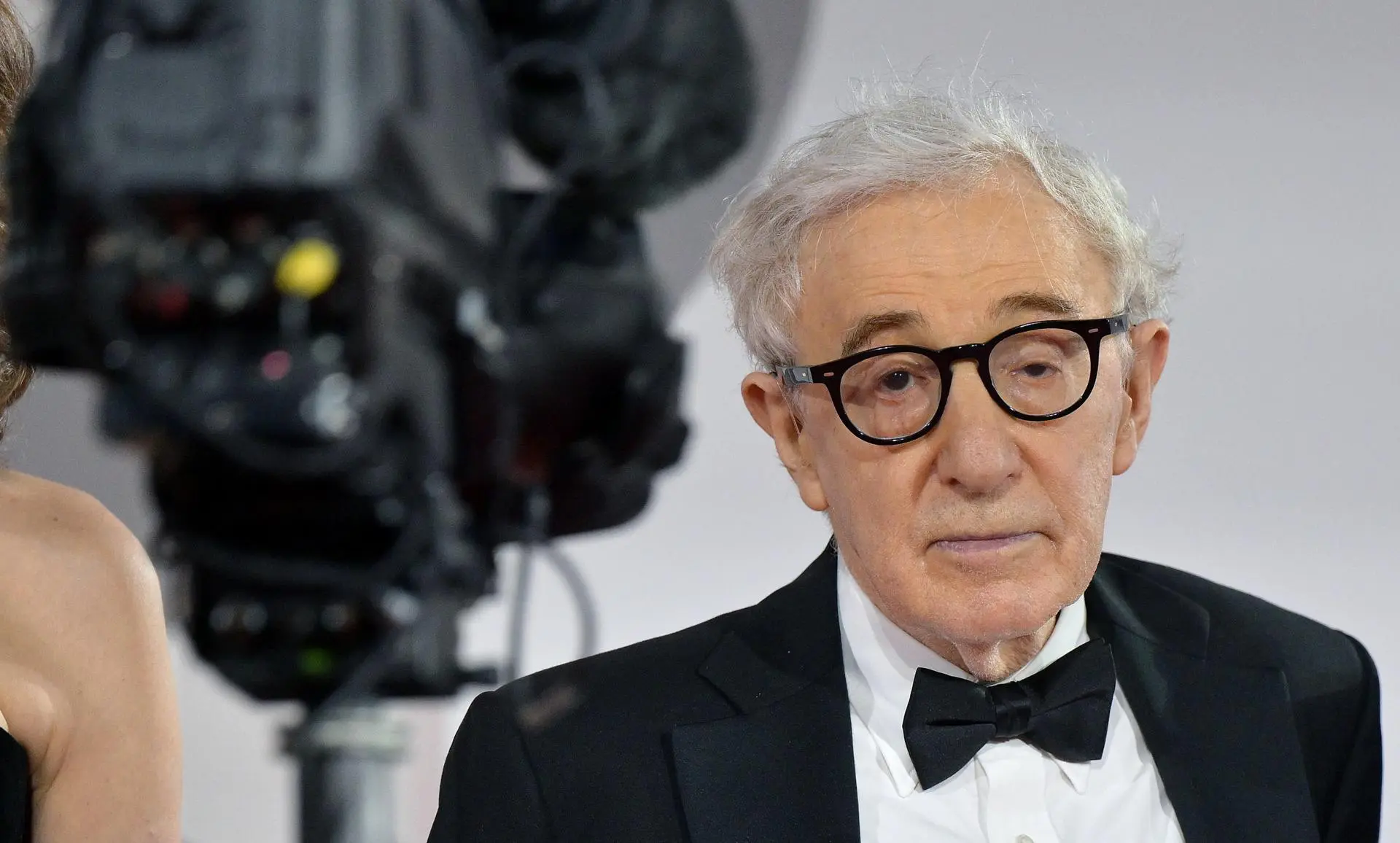 Woody Allen no lançamento de "Golpe de Sorte em Paris" no Festival de Veneza