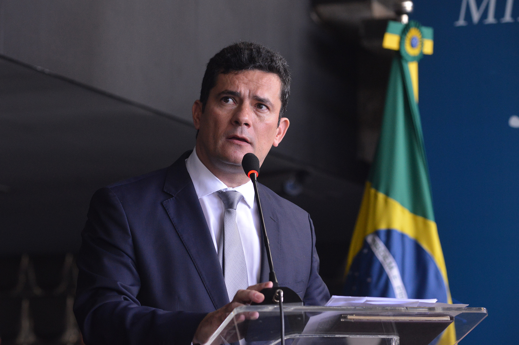 Sergio Moro (União Brasil) lidera as intenções de voto para o governo do Paraná em 2026, aponta pesquisa.