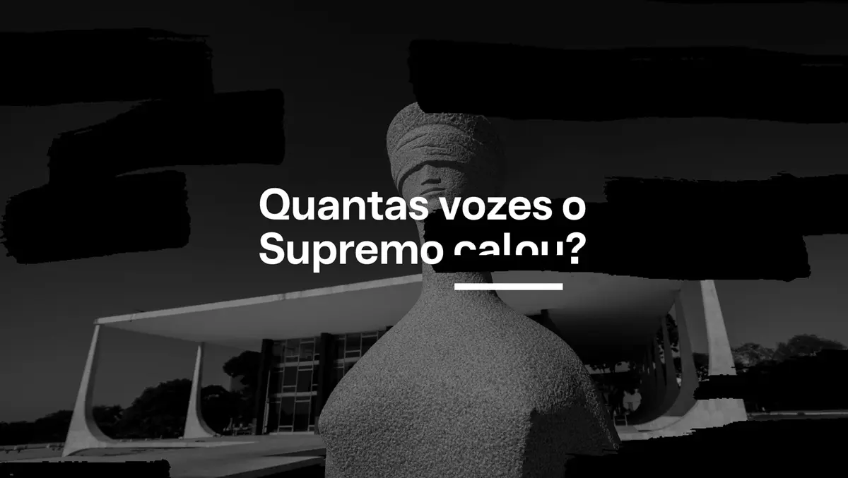 STF - liberdade de expressão - censurados - campanha - vozes caladas