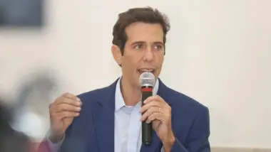 Secretário de Educação de São Paulo, Renato Feder.