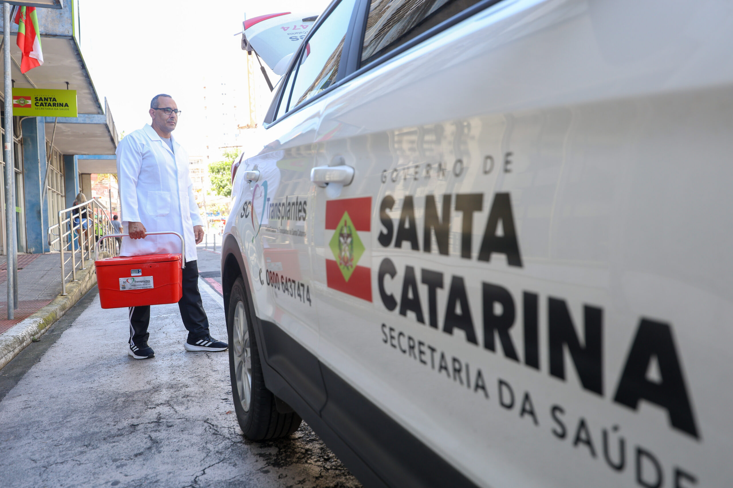 Nos primeiros sete meses deste ano, foram realizados 982 transplantes de órgãos e tecidos em Santa Catarina.