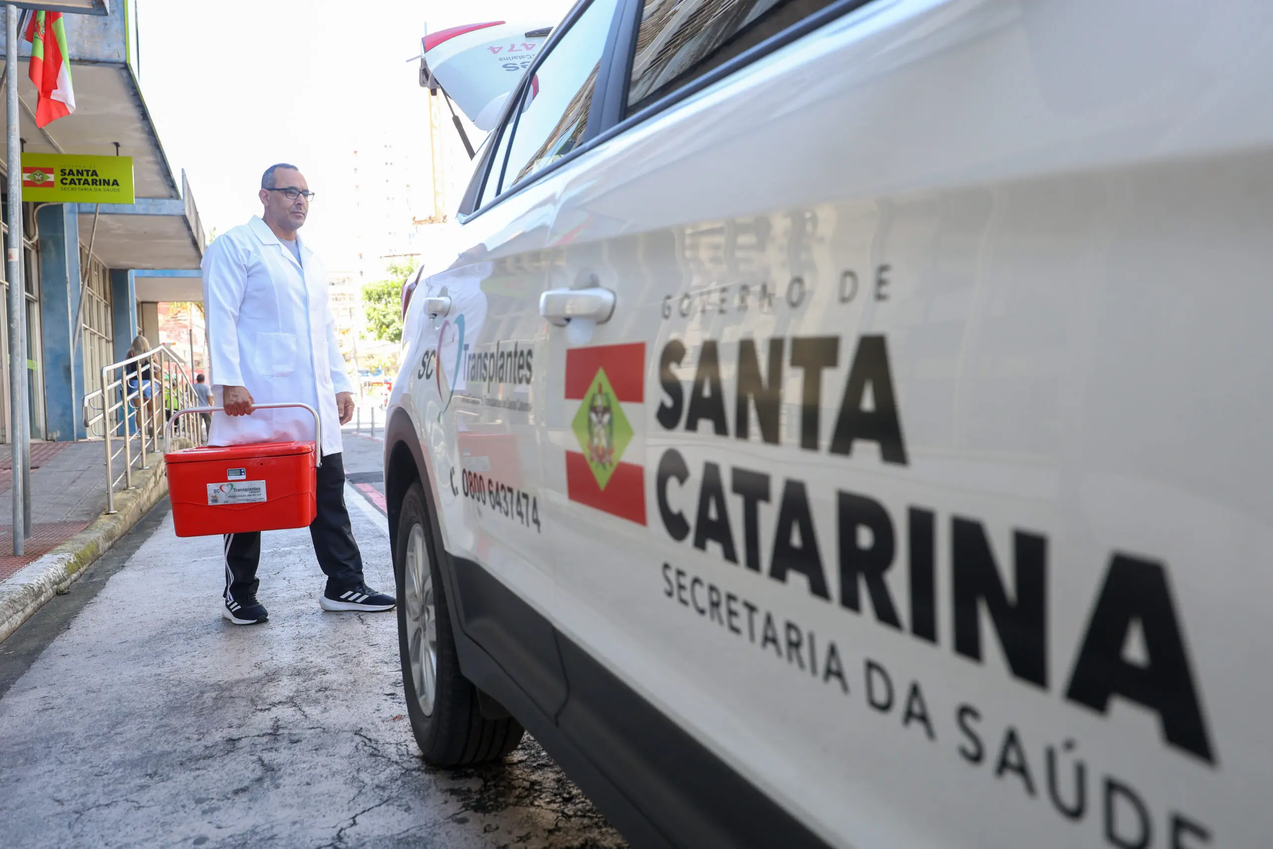 Nos primeiros sete meses deste ano, foram realizados 982 transplantes de órgãos e tecidos em Santa Catarina.