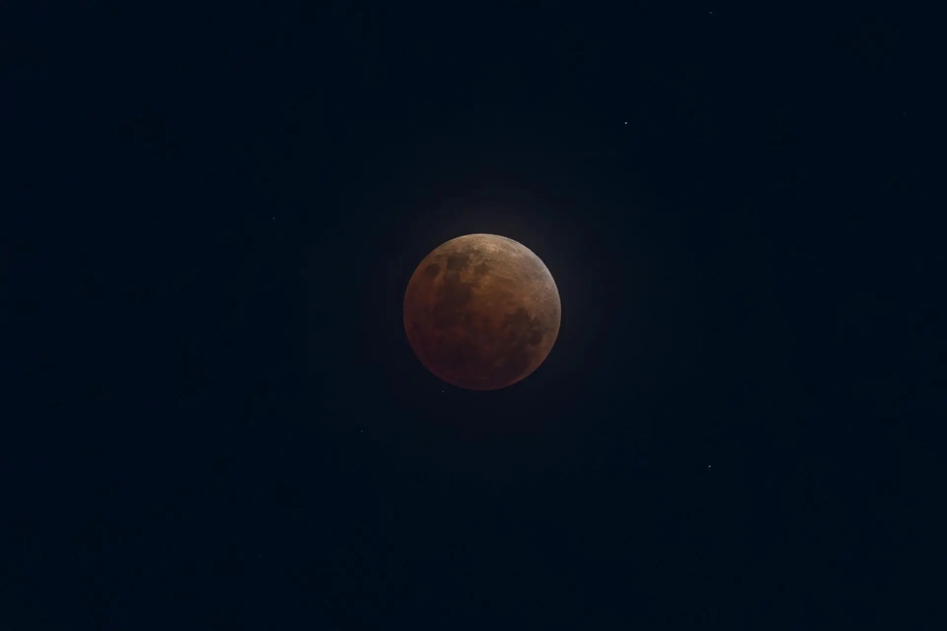 Eclipse Lunar Total, comumente chamado de Lua de Sangue, em março de 2026.