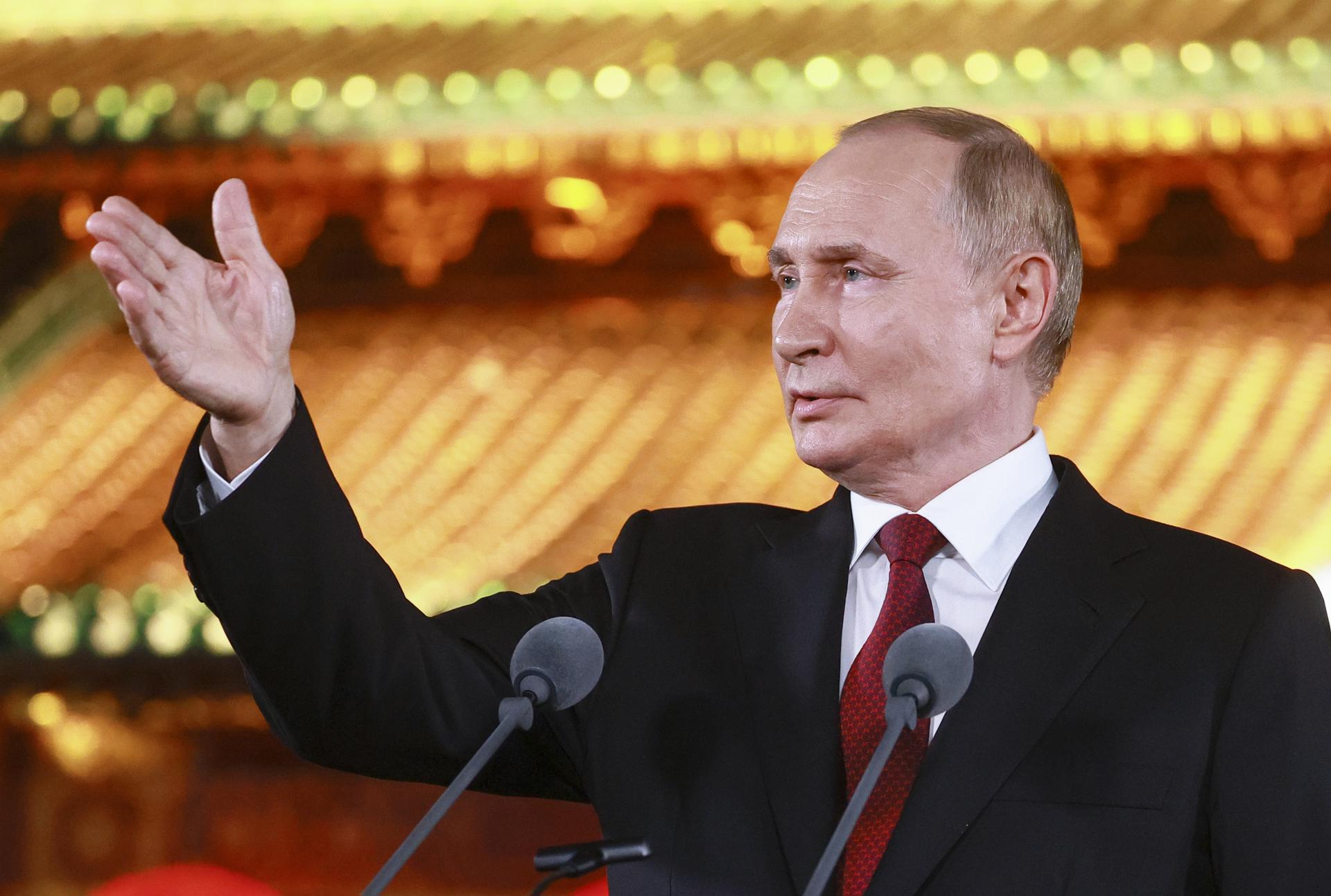 O ditador russo, Vladimir Putin.