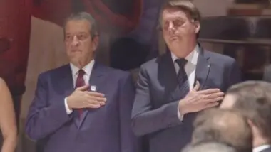 Valdemar e Bolsonaro